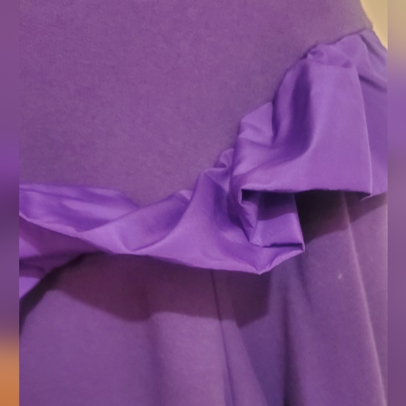 Purple ruffled dress - Picture 3 of 5